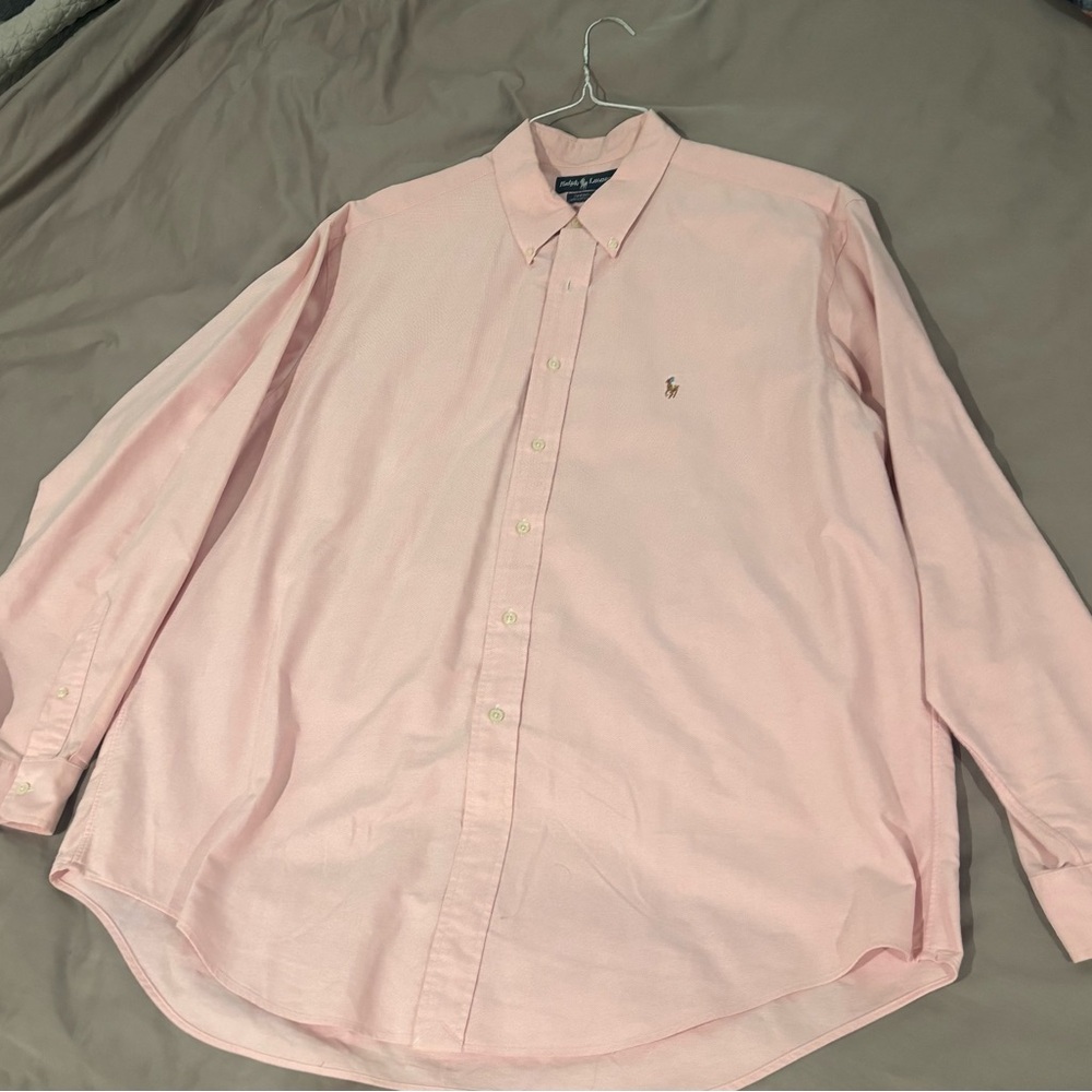 Polo Ralph Lauren Light Pink Button Down Shirt